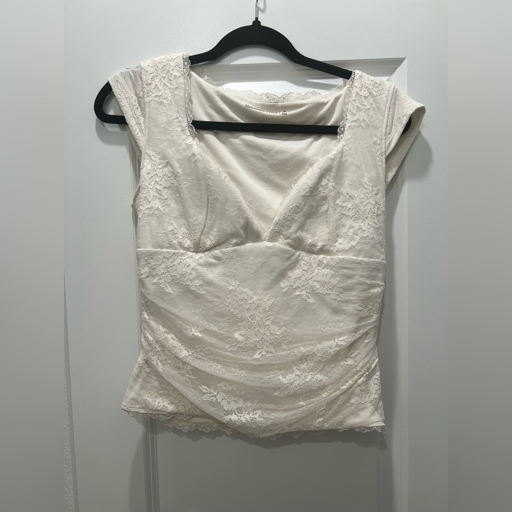 Abercrombie Zoe Bra-Free Top Lace